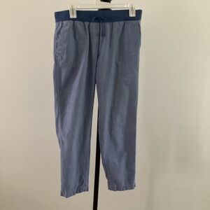 Talbots Chambray Women’s Blue Pants Size 8P